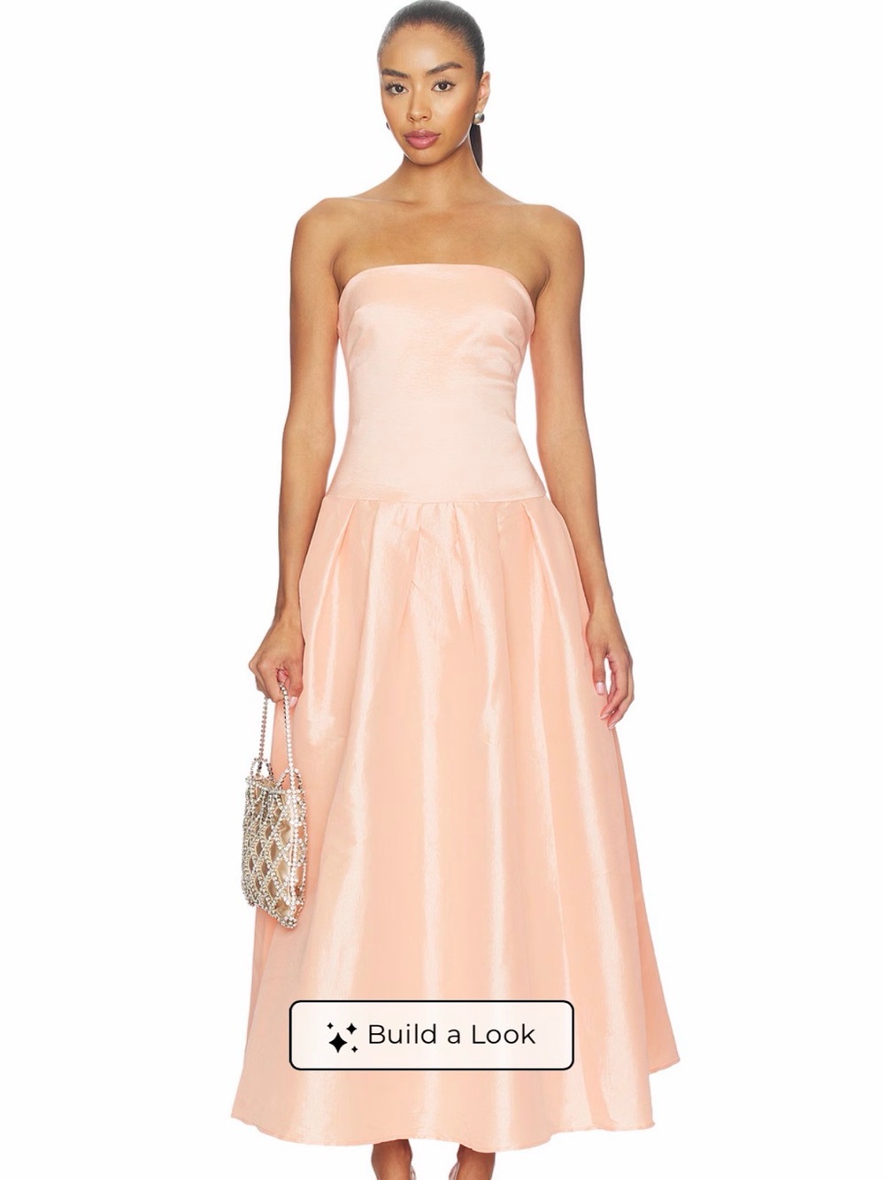 Revolve More To Come Cambria Strapless Dress ONLY WORN ONCE